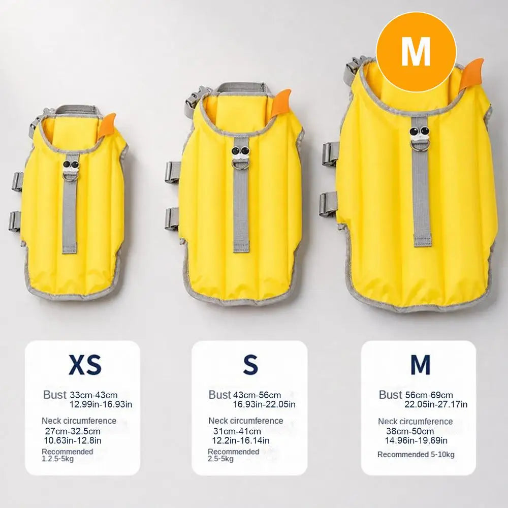 Life Vest for Dogs Adjustable Breathable Bright Float Dog Swimming Vest Floating Jacket for Puppy Small Medium Pet Pool Outdoor