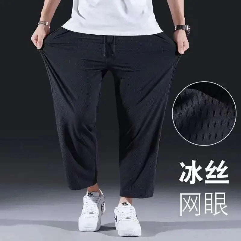 Fishing Pants Men Summer Breathable Fishing Trousers Outdoor Mesh Fishing Clothing Sports Quick Dry Thin Fishing Clothes Casual