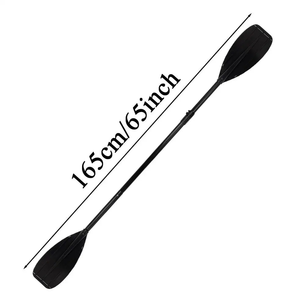 2-Section Carbon Fiber Kayak Paddle Lightweight Double-Blade Paddle For Fishing Touring, Kids Adults, Lake River Sea Rafting