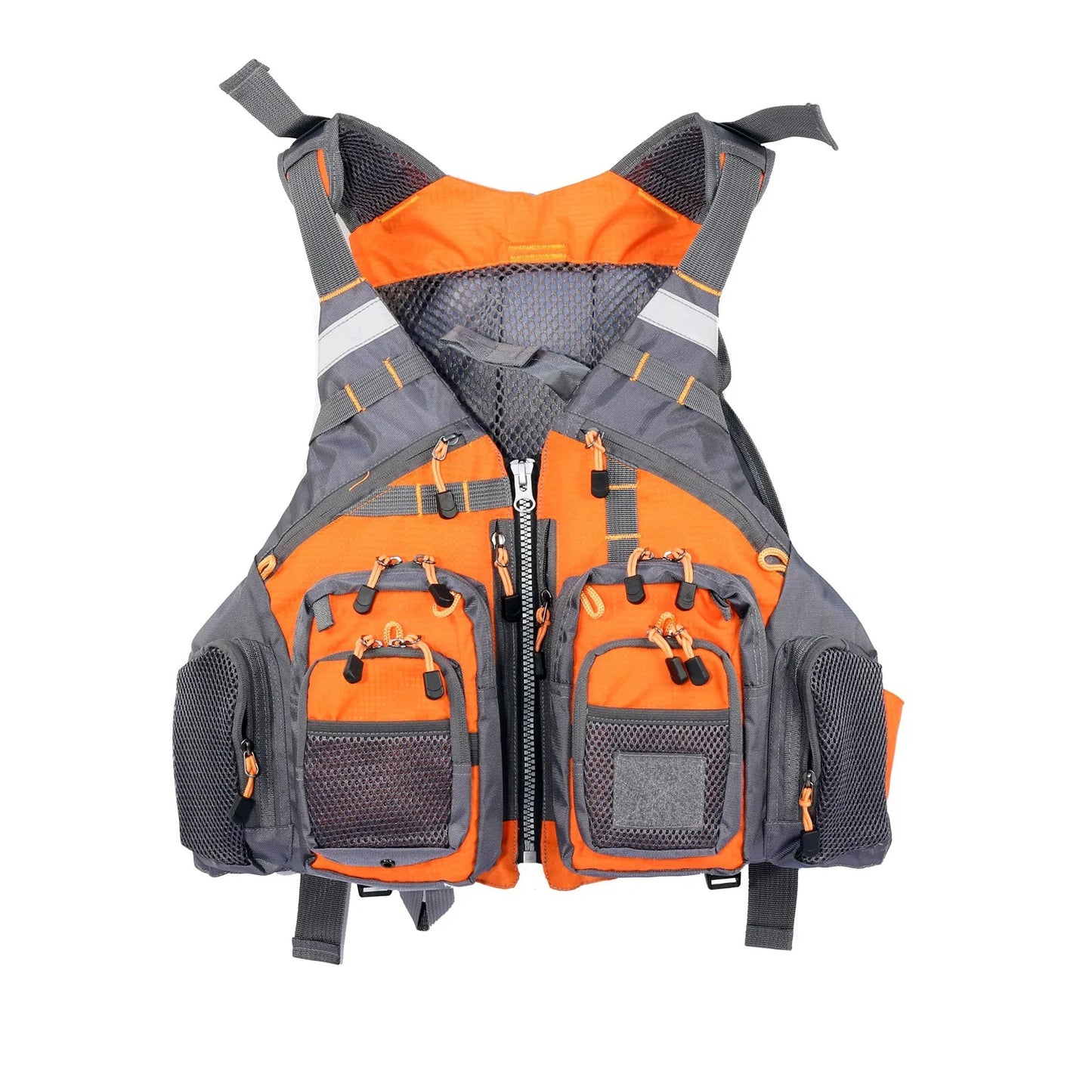 Detachable Buoyancy Fishing Vest Multi Pocket Breathable For Sea Kayak Lure Rock Fishing Fishing Life Vest