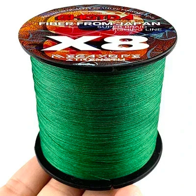 GHOTDA LURE FISH X8 Fishing Lines 300M 100M 8 Strands Braided Wires Multifilament PE Line for Carp Fishing Cord 18LB-78LB Smooth
