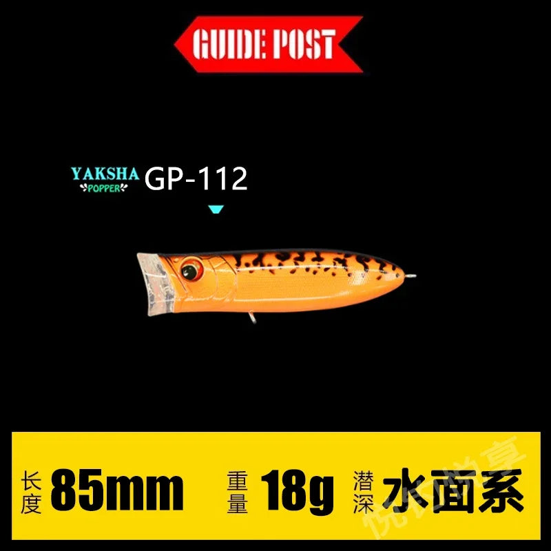GUIDEPOST Hits The Water Wave Lying on Surface Luya Bait Bass Mandarin Lure