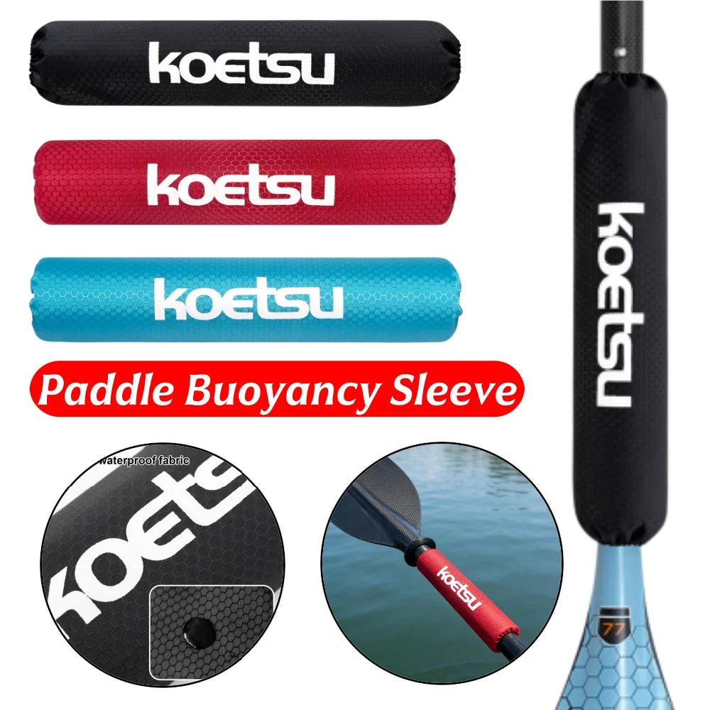 Paddle Buoyancy Sleeve SUP Board Accessory Kayak Accessory for Paddle Prevents Sinking for Kayak Canoe Paddleboard
