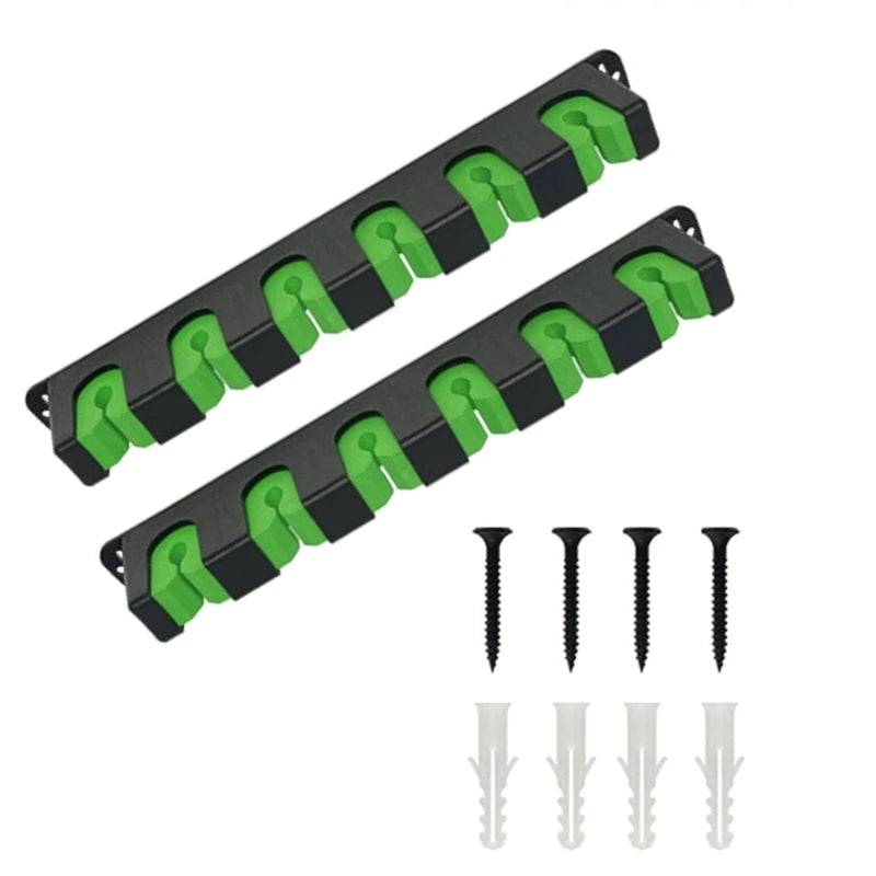 Vertical Fishing Poles Holder Wall Mount Rod Rack Rod Holder Holds Up to 6 Rods Y1QE