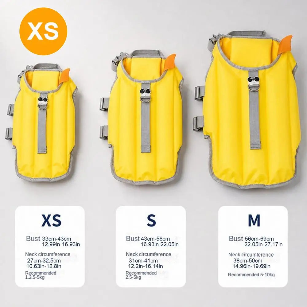 Life Vest for Dogs Adjustable Breathable Bright Float Dog Swimming Vest Floating Jacket for Puppy Small Medium Pet Pool Outdoor