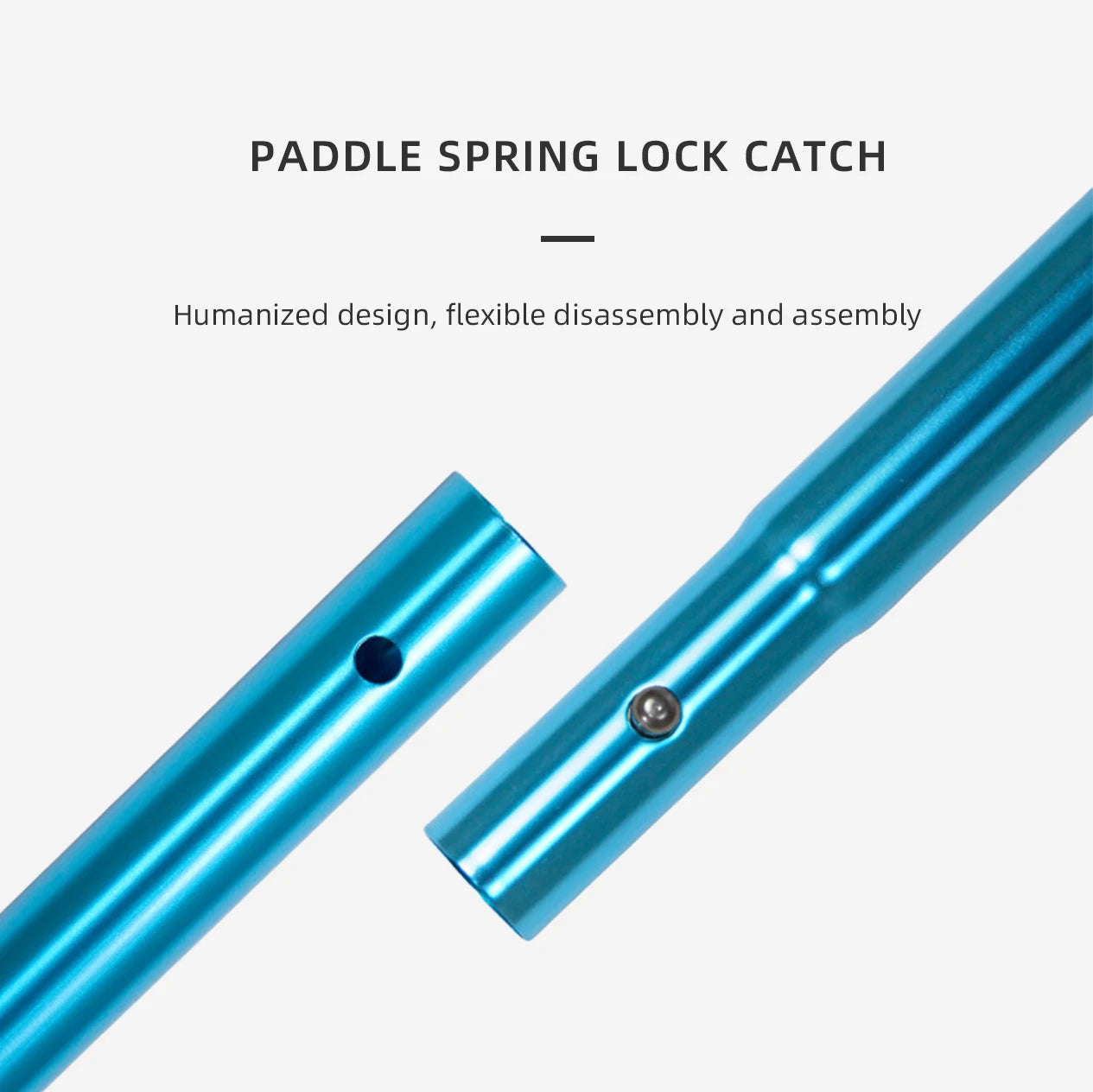4-Piece Dual-Purpose Adjustable SUP Paddle, Single & Double Ended Detachable Kayak Paddle for Stand Up Paddle Board Surfing Oar