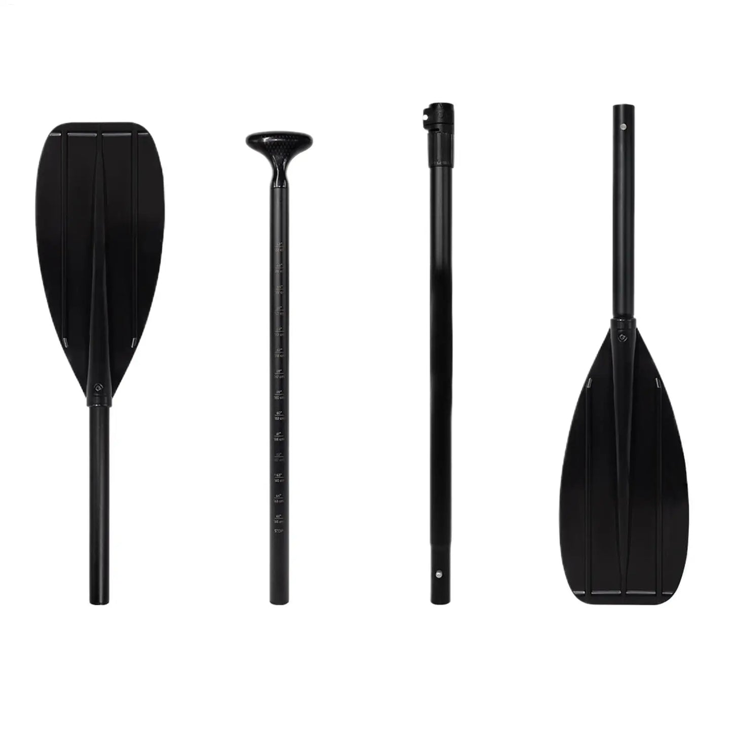 2-Section Carbon Fiber Kayak Paddle Lightweight Double-Blade Paddle For Fishing Touring, Kids Adults, Lake River Sea Rafting