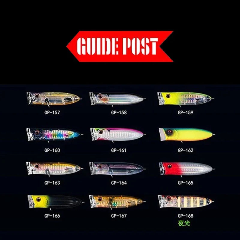 GUIDEPOST Hits The Water Wave Lying on Surface Luya Bait Bass Mandarin Lure