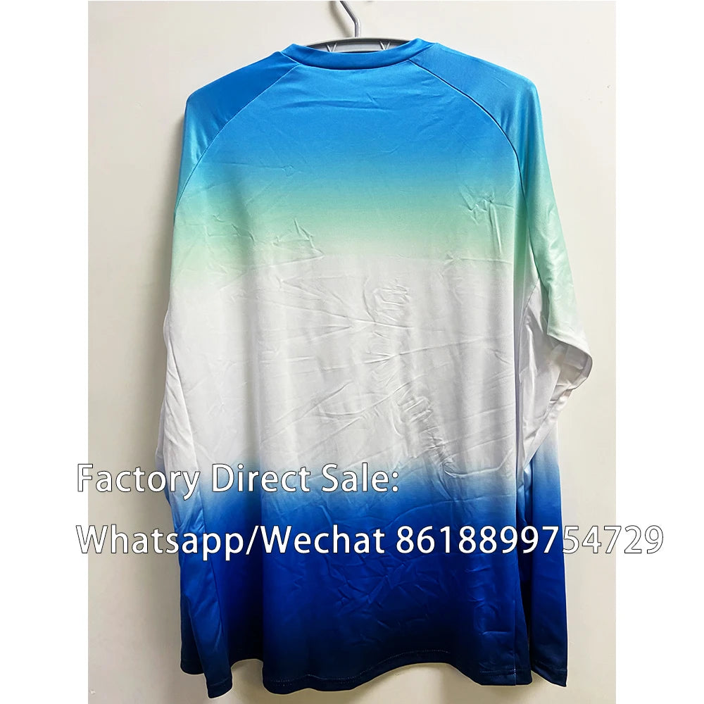 Fishing Tops Wear Sports Clothing Mens Crewneck Shirt Print Fishing Long Sleeve Uv Protection Shirt HOODY PRINT Camisa De Pesca
