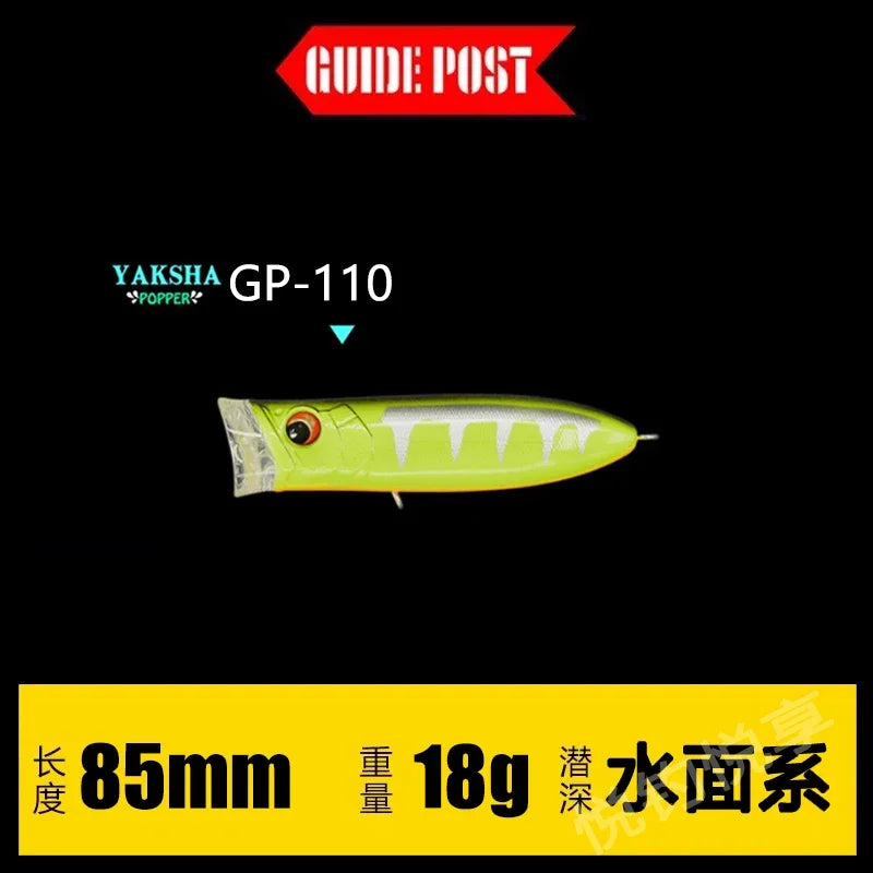 GUIDEPOST Hits The Water Wave Lying on Surface Luya Bait Bass Mandarin Lure