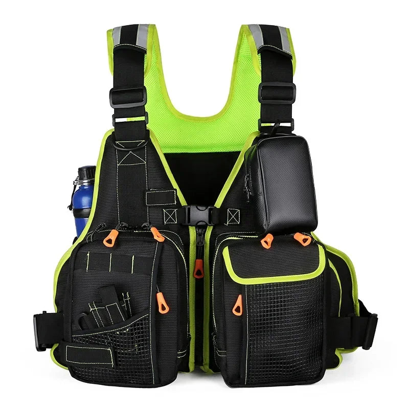 New Outdoor Large Buoyancy Vest Sea Fishing Life Jacket Fishing Vest Adult Children Swimming Life Coat 낚시옷