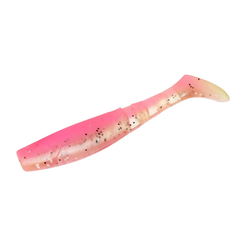 Fishing Lures 20pcs Plastic Soft Lure Jigging Swimbait Artificial Wobbler Silicone Bait Worm Crankbaits Sea Fishing for Pike