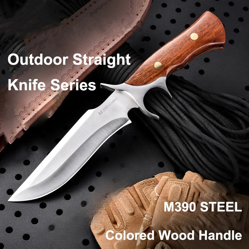[High Hardness Stainless Steel Knife] Multi-functional Stainless Steel Knife - Fixed Blade for Daily Carry, High Hardness, Ideal for Cutting, Perfect for Outdoor Camping, Barbecuing, Fishing and Hiking | Sharp Fruit Knife