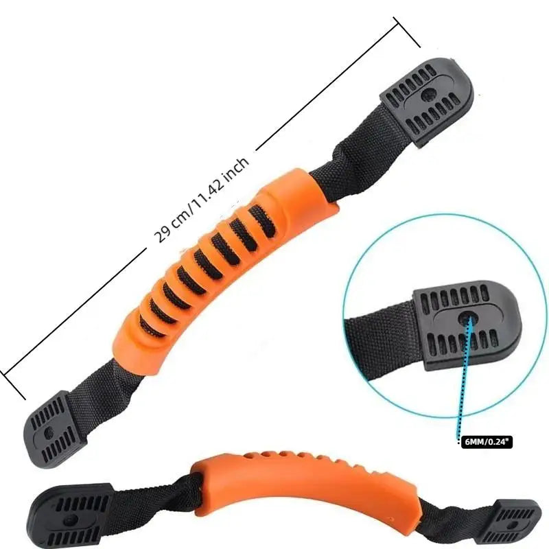 Kayak Carry Handles Non Slip Heavy Duty Nylon Strap Long Lasting for Outdoor Kayaking Canoe Paddle Board Accessories