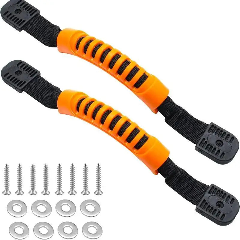 Kayak Carry Handles Non Slip Heavy Duty Nylon Strap Long Lasting for Outdoor Kayaking Canoe Paddle Board Accessories