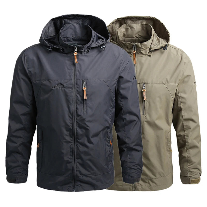 Waterproof Windbreaker Jackets Men Naturehike Casual Hiking Tactical Jacket Women Multi-pocket Hooded Fishing Windproof Coat