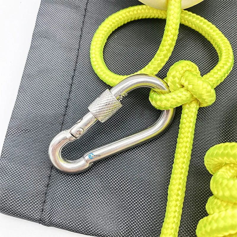 Hot Dipped Galvanized Kayak Anchor,Marine Hardware 5.5lbs Kayak Boat Anchor Green Kits,Portable Folding Anchor With Buoy Kit