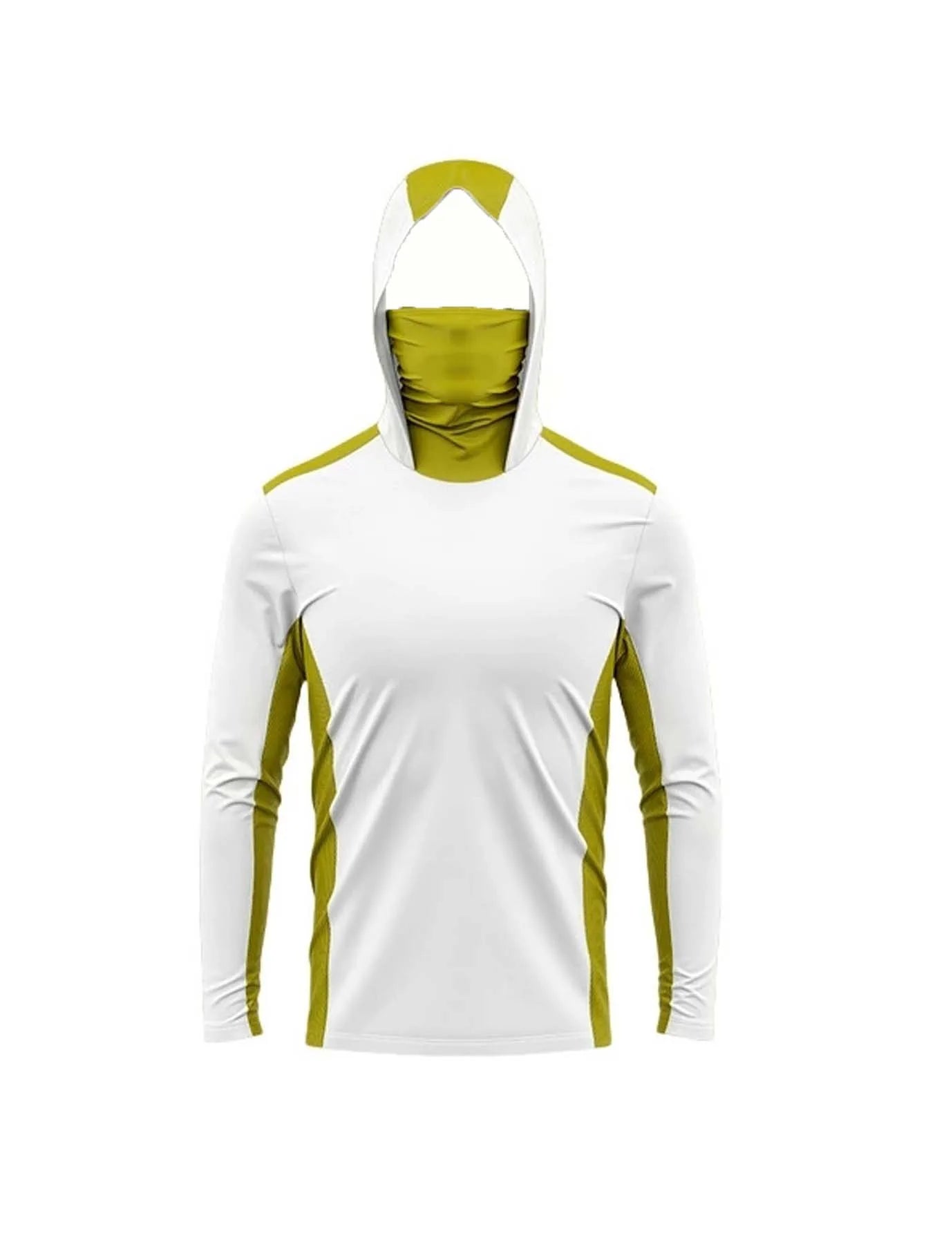 Outdoor Long Sleeve fishing clothes Mens UV Clothing Hooded Tops Sunscreen Dry Thin Fishing Shirt Breathable