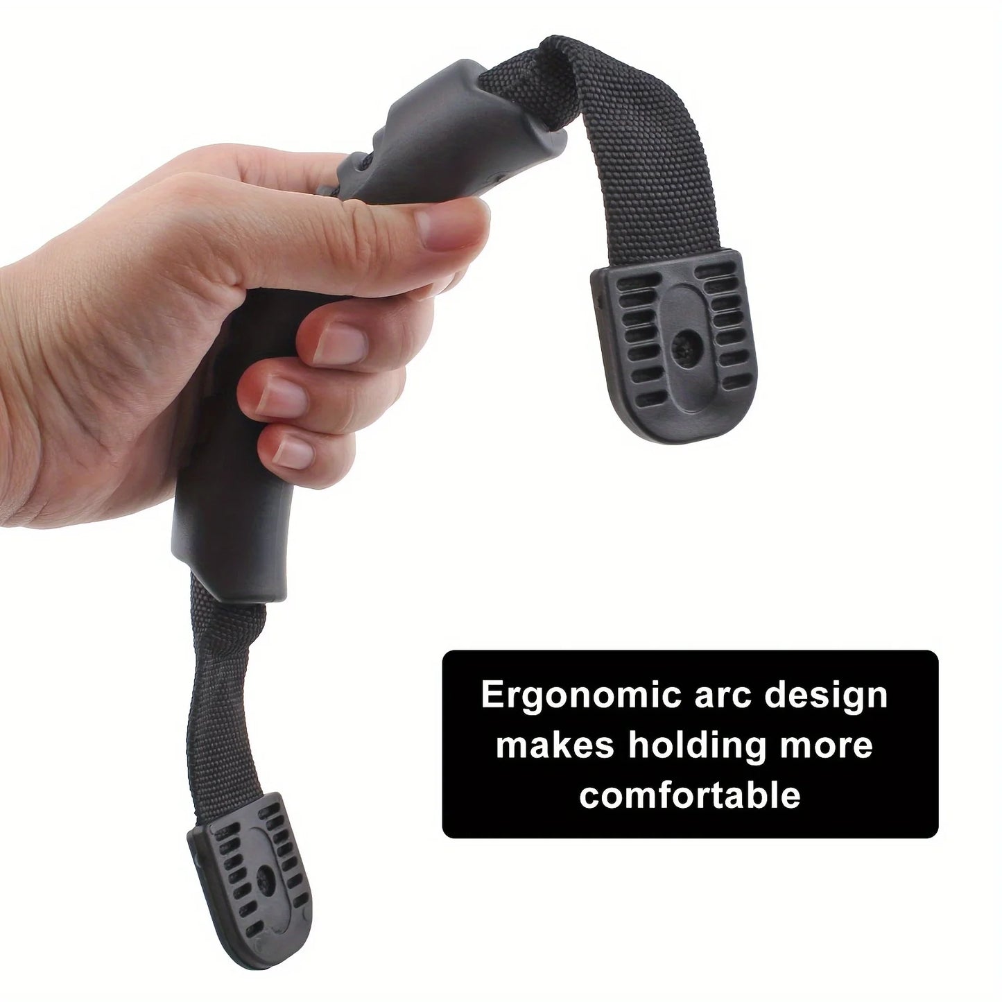 2 Pack Kayak Handles, Side Mount Kayak Handles with Plastic Buckles for Kayak Paddles, Canoes and Lifetime Kayaks