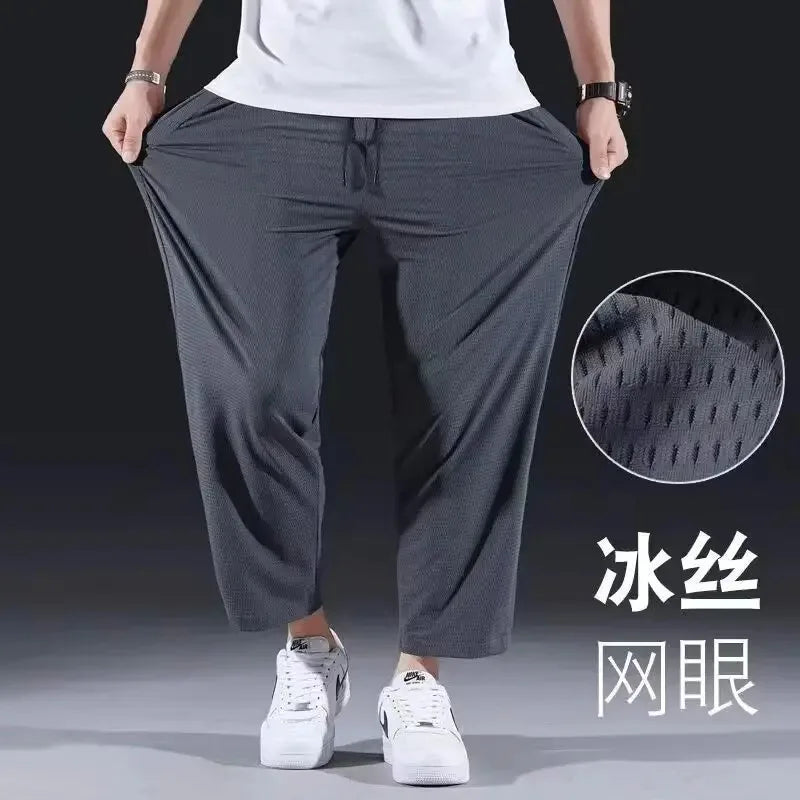 Fishing Pants Men Summer Breathable Fishing Trousers Outdoor Mesh Fishing Clothing Sports Quick Dry Thin Fishing Clothes Casual