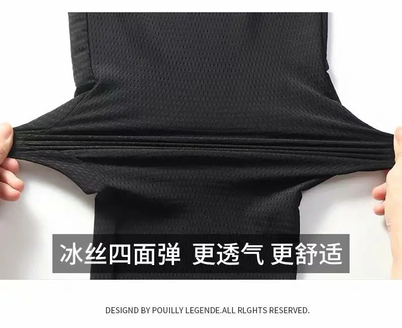 Fishing Pants Men Summer Breathable Fishing Trousers Outdoor Mesh Fishing Clothing Sports Quick Dry Thin Fishing Clothes Casual