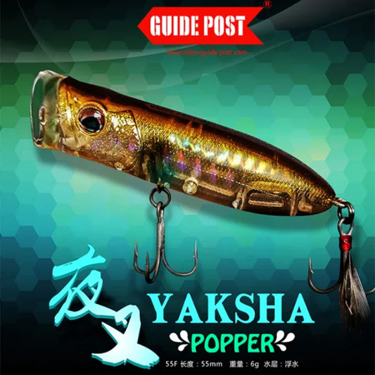 GUIDEPOST Hits The Water Wave Lying on Surface Luya Bait Bass Mandarin Lure