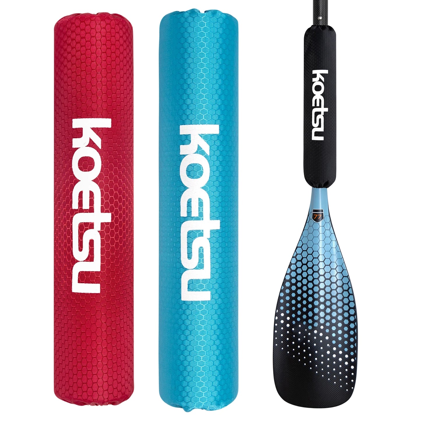 Paddle Buoyancy Sleeve 420D PU EPE Foam Paddle Float SUP Board Accessory Prevents Sinking for Kayak Canoe Paddleboard