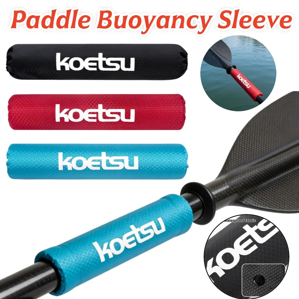 Paddle Buoyancy Sleeve SUP Board Accessory Kayak Accessory for Paddle Prevents Sinking for Kayak Canoe Paddleboard