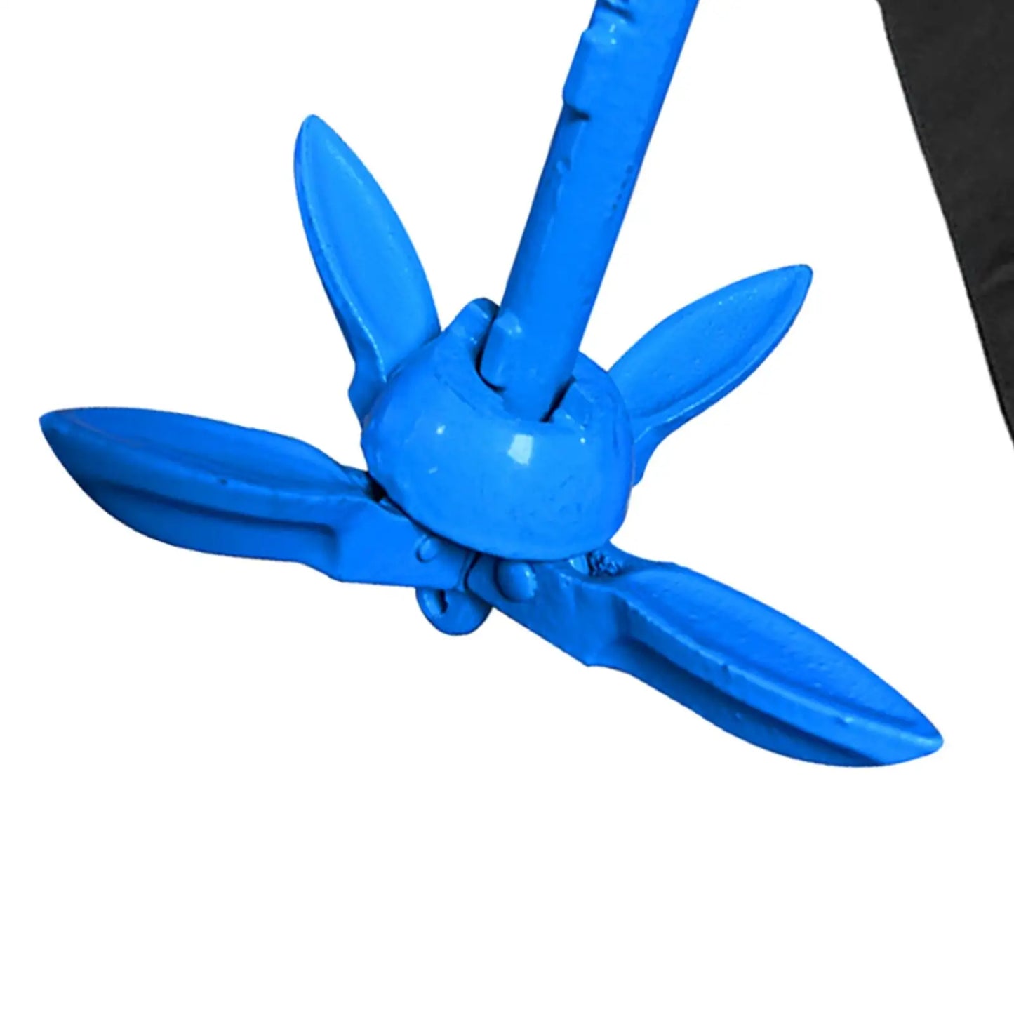 4 Jaw Grapnel Anchor Kit 3.3lb/1.5kg Aluminum Portable Foldable Anchor for Kayaks Jet Skis Pwc Storage Bag Marine Rope