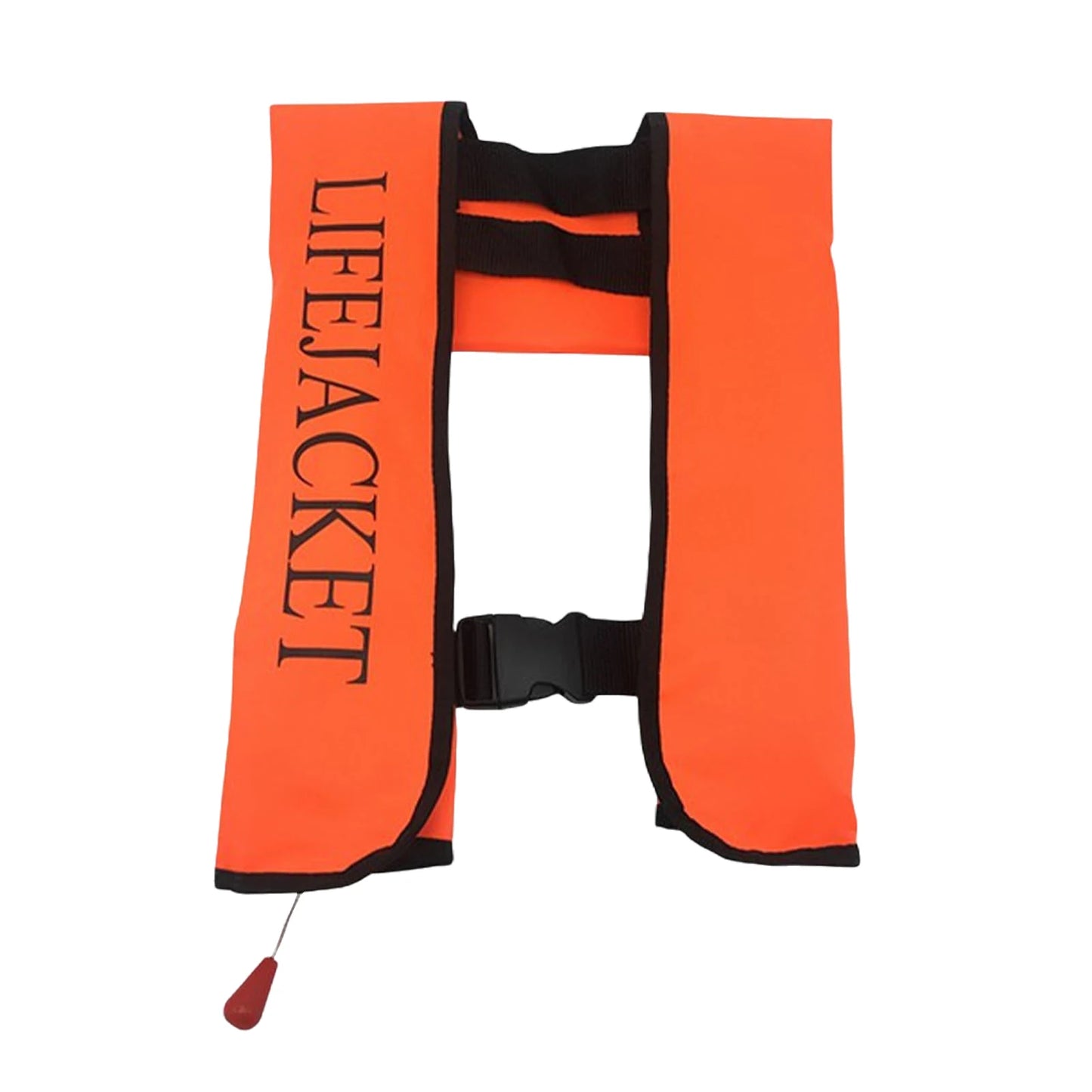 Self-inflatable Life Vests with Reflective Strips & Emergency Whistle Life Jacket Water Sports Vest for Various Water Activities