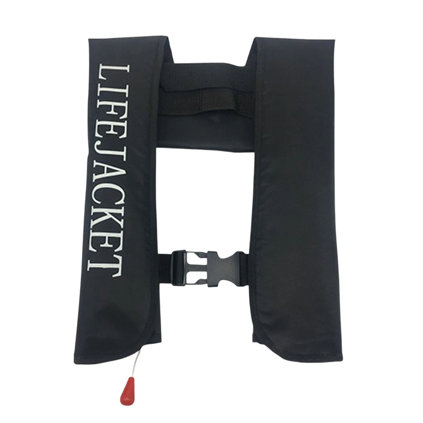 Self-inflatable Life Vests with Reflective Strips & Emergency Whistle Life Jacket Water Sports Vest for Various Water Activities