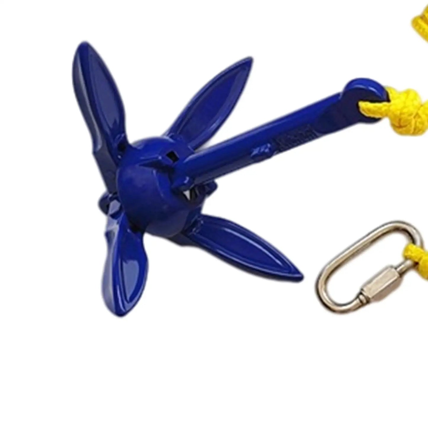 Kayak Anchor Kit with 16 ft Rope Fit for Paddle Boards Jet Ski Marine