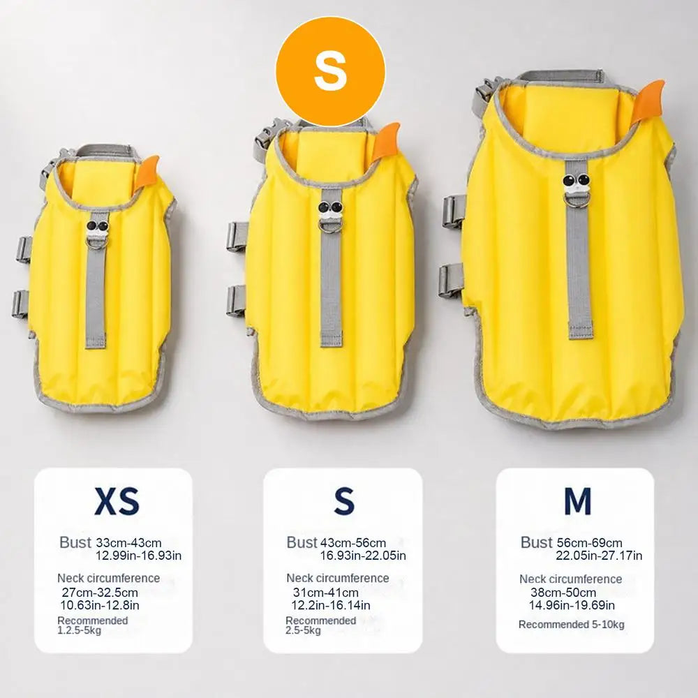 Life Vest for Dogs Adjustable Breathable Bright Float Dog Swimming Vest Floating Jacket for Puppy Small Medium Pet Pool Outdoor