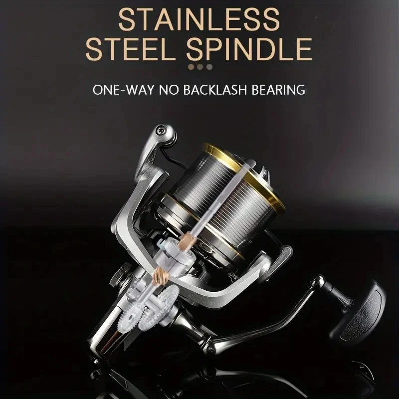 BILLINGS Spinning Reel NGK 8000 9000 10000 12000 14000 Reels 20KG Max Drag 4.8:1 Gear Ratio Stainless Steel Bearing Long Casting Fishing Reels for Saltwater Freshwater Grouper Sea Bass Big Game Fishing