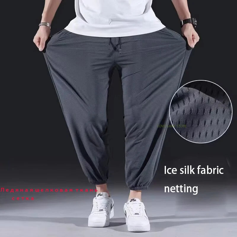 Fishing Pants Men Summer Breathable Fishing Trousers Outdoor Mesh Fishing Clothing Sports Quick Dry Thin Fishing Clothes Casual