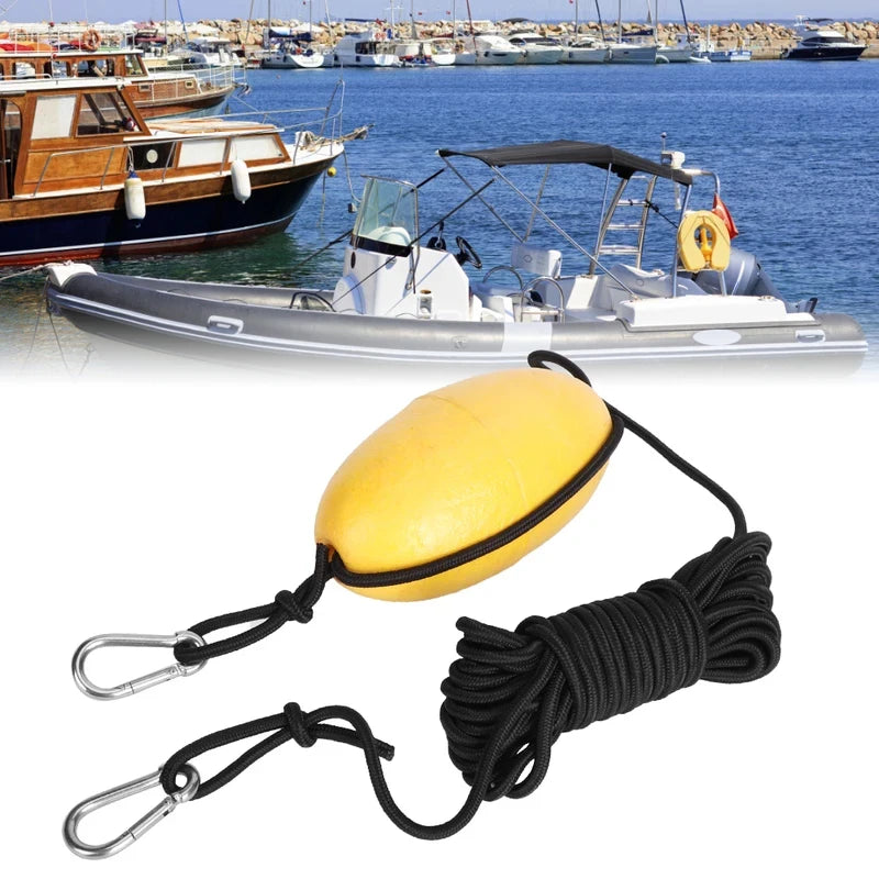 9.8m/32.2ft Drift Anchor with Throw Line – Sea Drogue & Float Buoy for Boat, Yacht, Kayak, Fishing