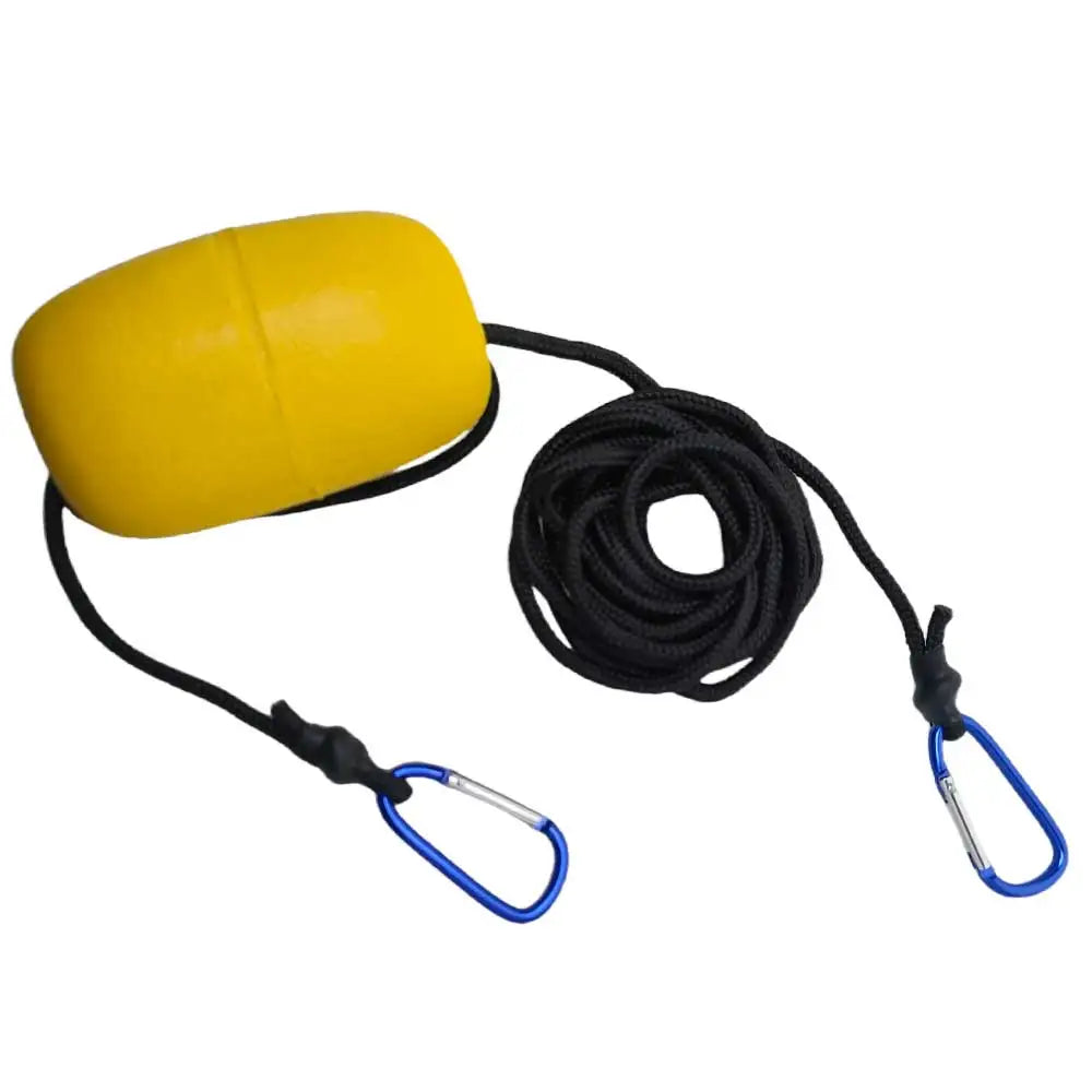 13FT Kayak Drift Anchors Tow Throw Line with High Visibility Buoy Float & 2pcs Aluminum Alloy Spring Hook