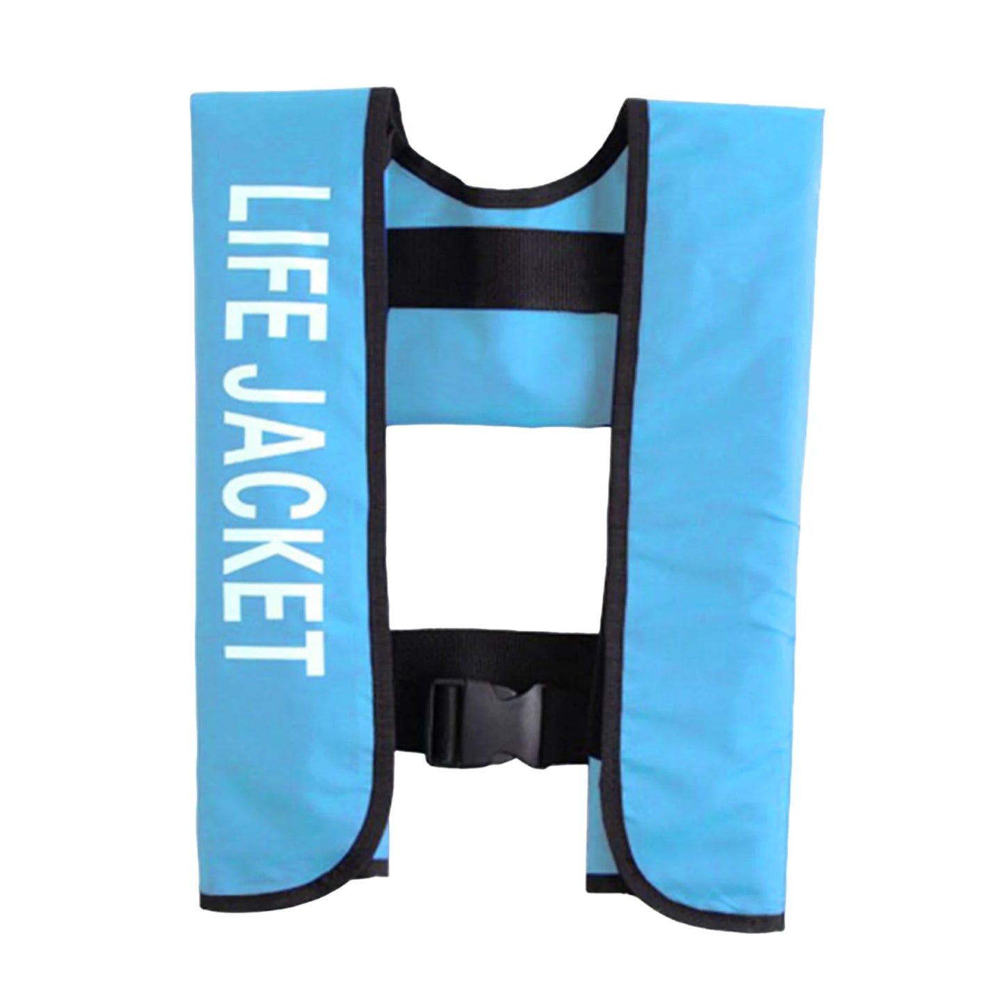 Self-inflatable Life Vests with Reflective Strips & Emergency Whistle Life Jacket Water Sports Vest for Various Water Activities