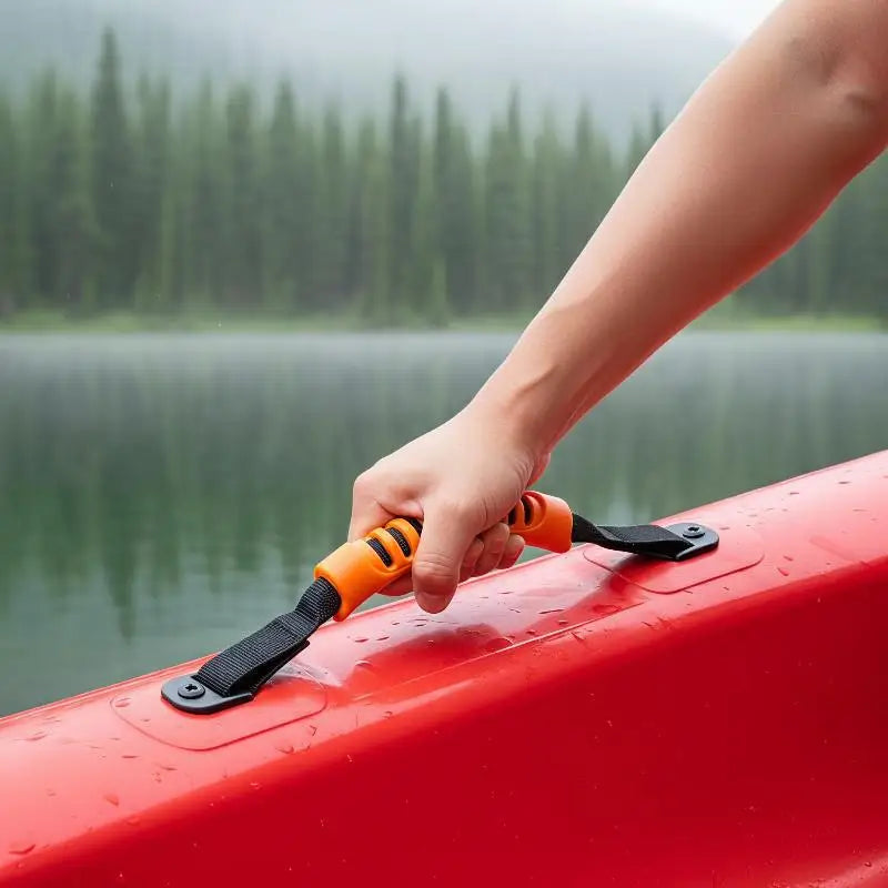 Kayak Carry Handles Non Slip Heavy Duty Nylon Strap Long Lasting for Outdoor Kayaking Canoe Paddle Board Accessories