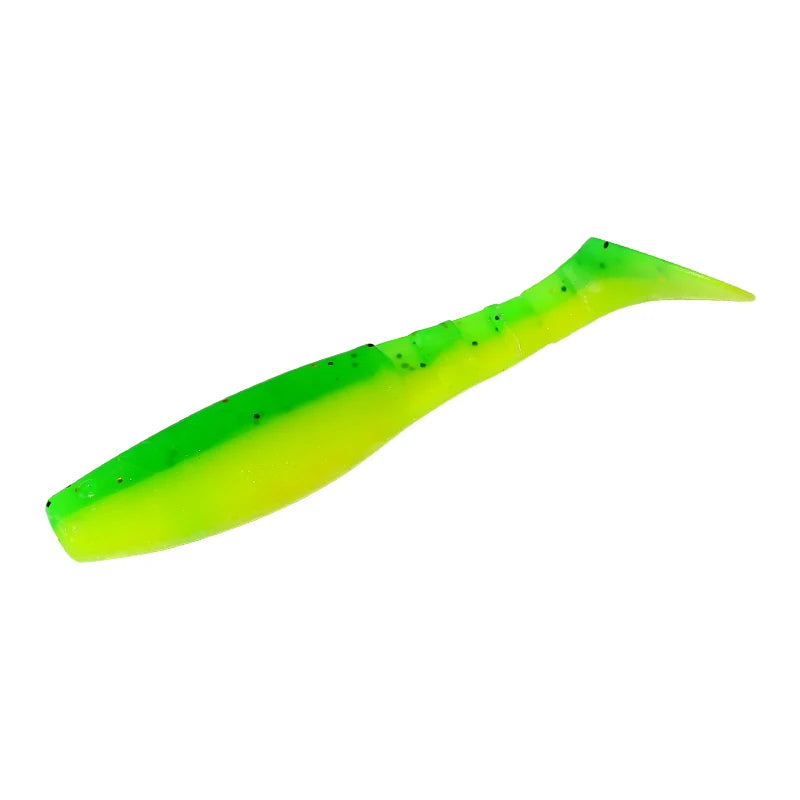 Fishing Lures 20pcs Plastic Soft Lure Jigging Swimbait Artificial Wobbler Silicone Bait Worm Crankbaits Sea Fishing for Pike