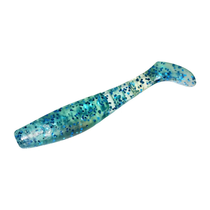 Fishing Lures 20pcs Plastic Soft Lure Jigging Swimbait Artificial Wobbler Silicone Bait Worm Crankbaits Sea Fishing for Pike