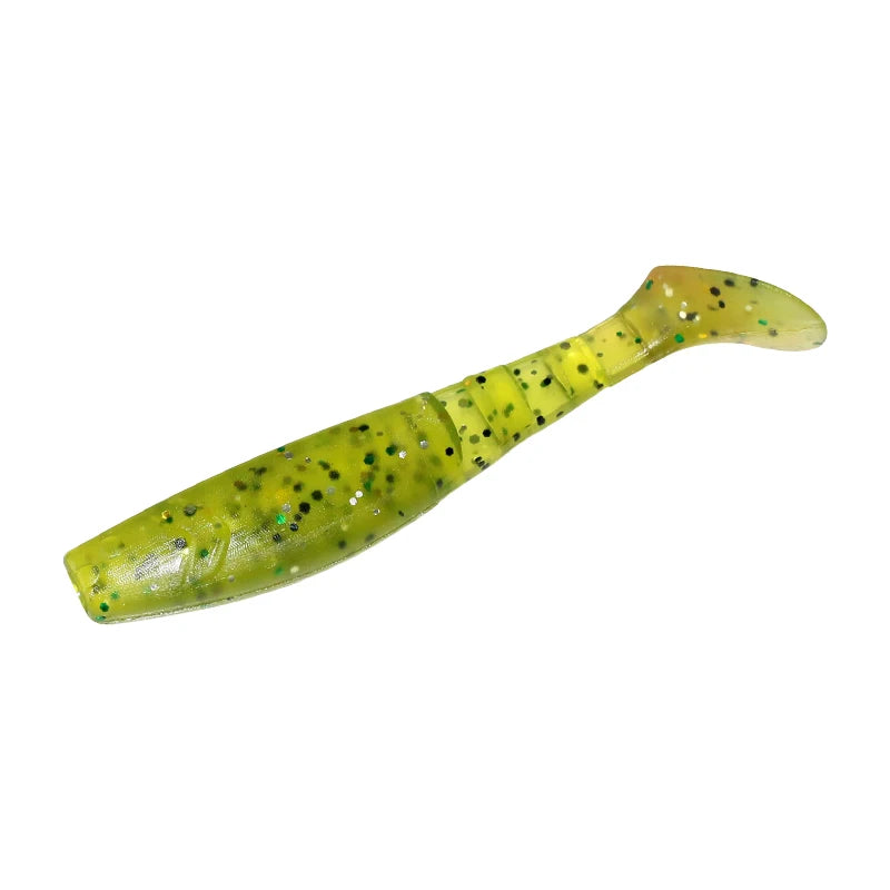 Fishing Lures 20pcs Plastic Soft Lure Jigging Swimbait Artificial Wobbler Silicone Bait Worm Crankbaits Sea Fishing for Pike