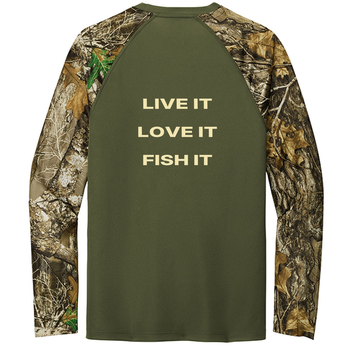 Olive Drab Green/ Realtree Edge - RU151LS - BACK