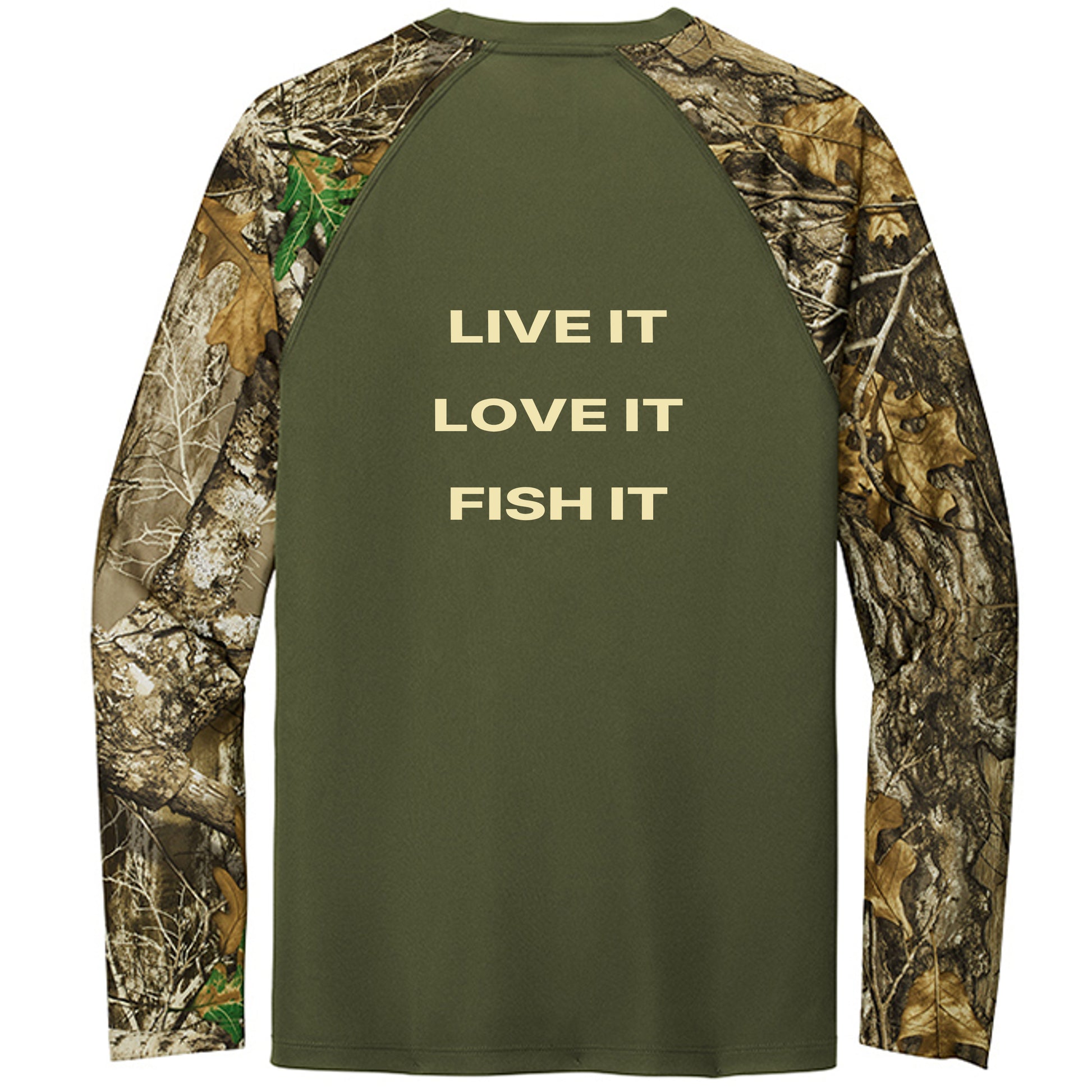 Olive Drab Green/ Realtree Edge - RU151LS - BACK