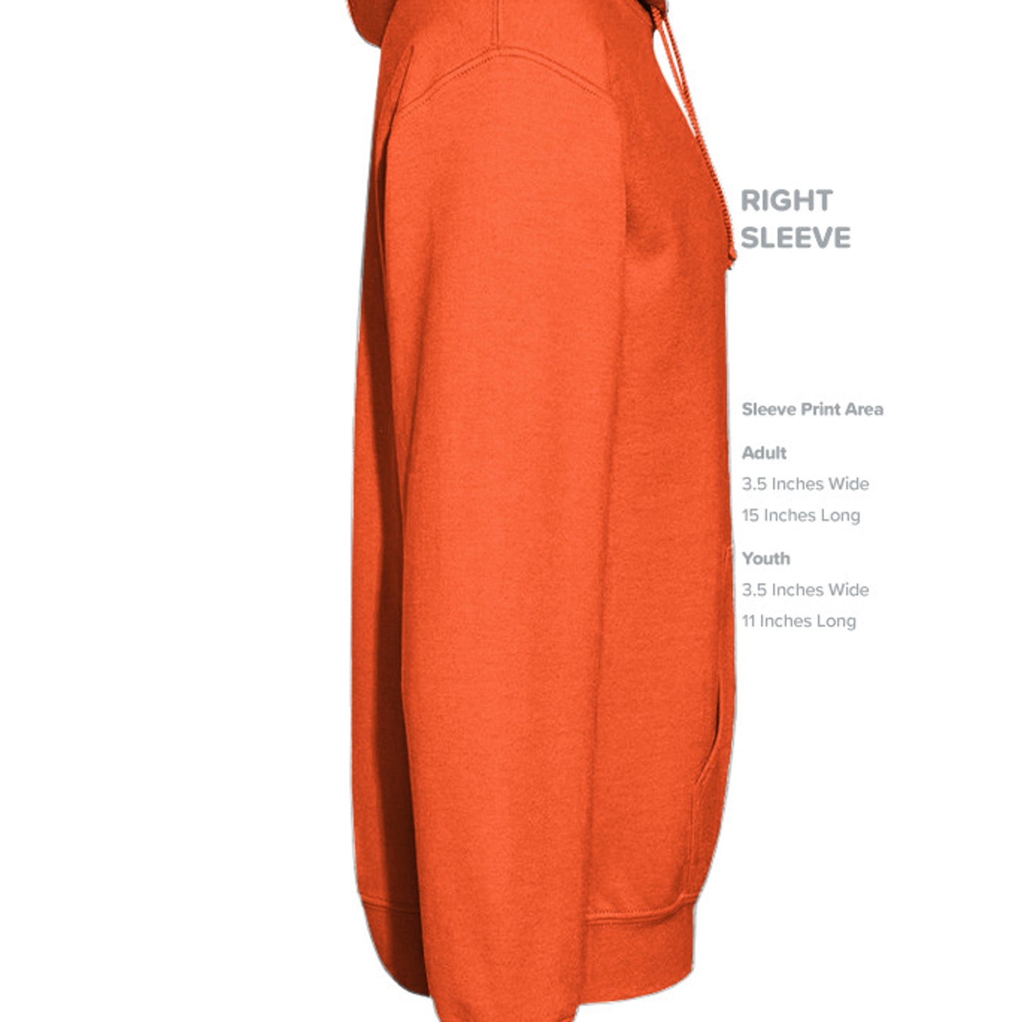 Safety Orange - CSF01 - SLEEVE_RIGHT