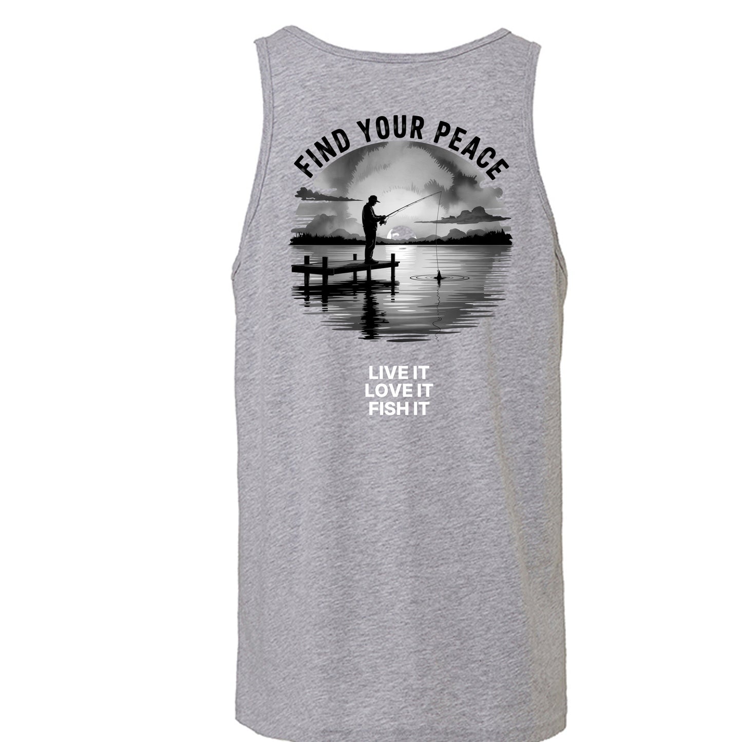 ATHLETIC HEATHER - 3480CVC - BACK