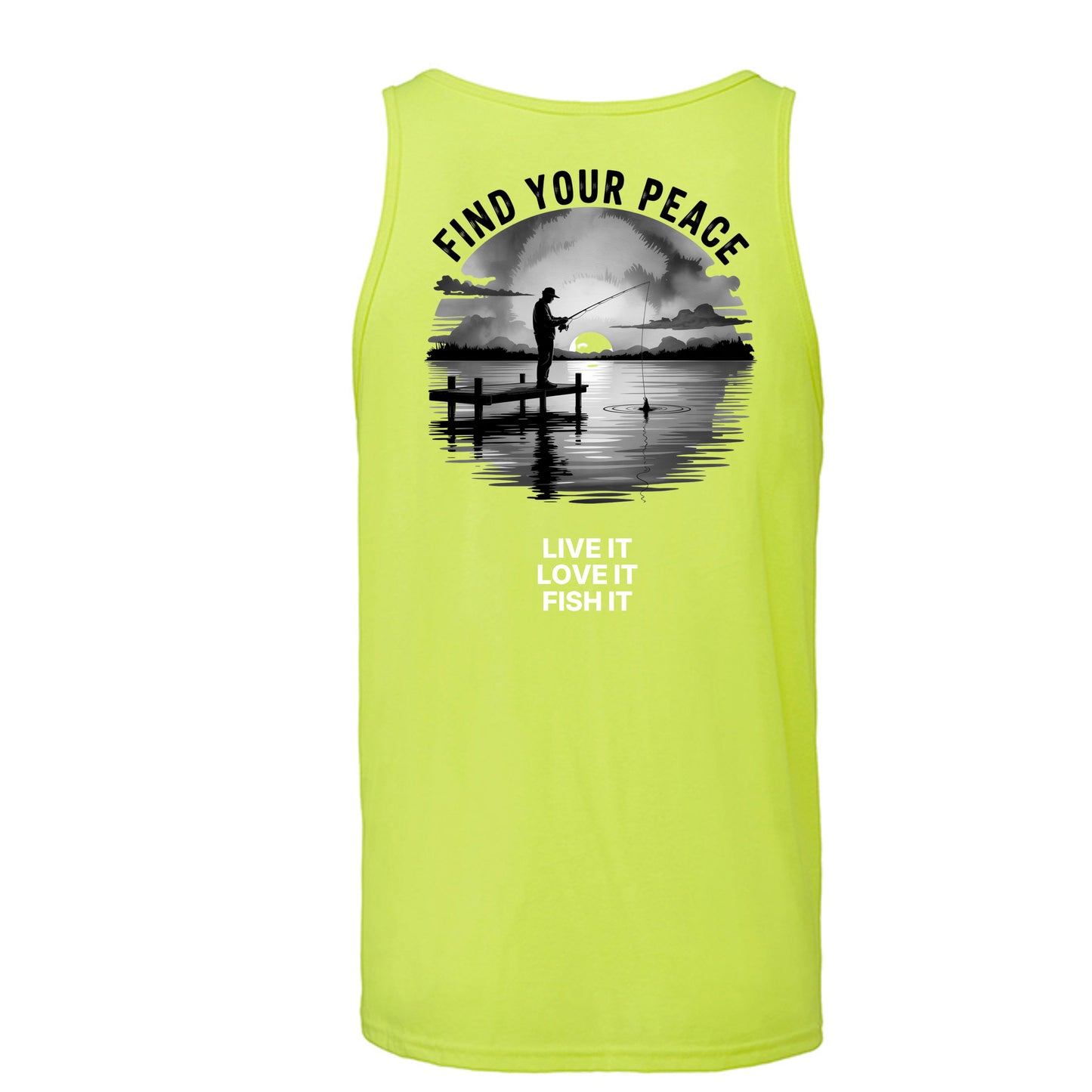 NEON YELLOW - 3480CVC - BACK