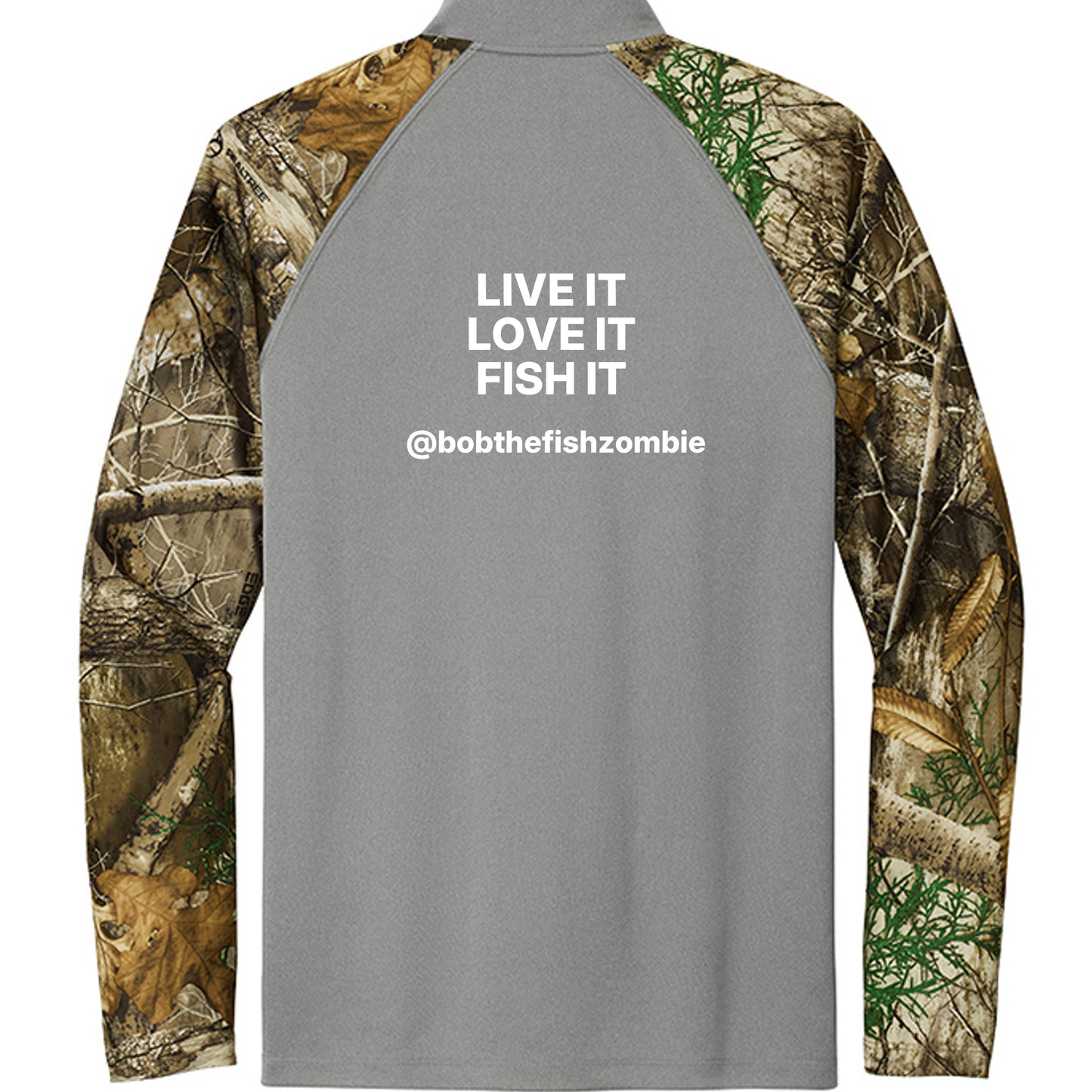 Grey Concrete Heather/ Realtree Edge - RU152 - BACK