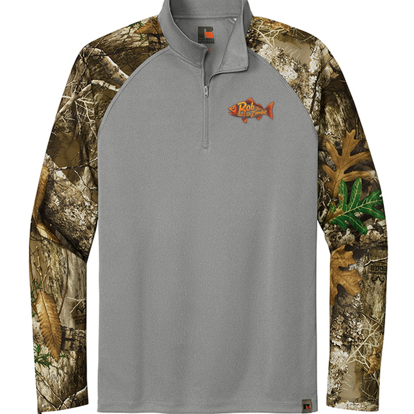 Grey Concrete Heather/ Realtree Edge - RU152 - FRONT