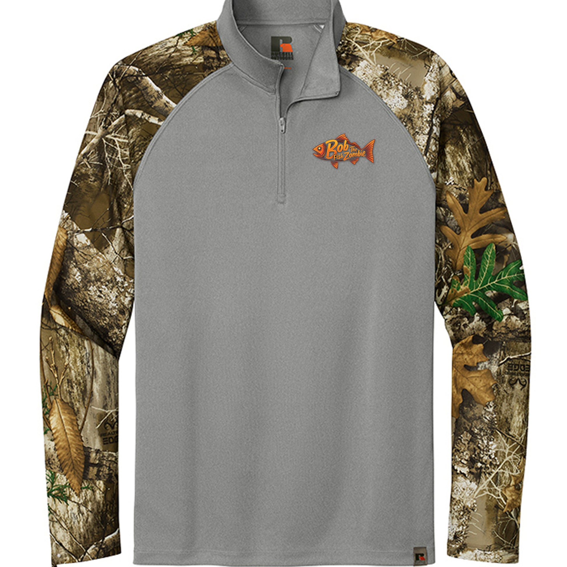 Grey Concrete Heather/ Realtree Edge - RU152 - FRONT